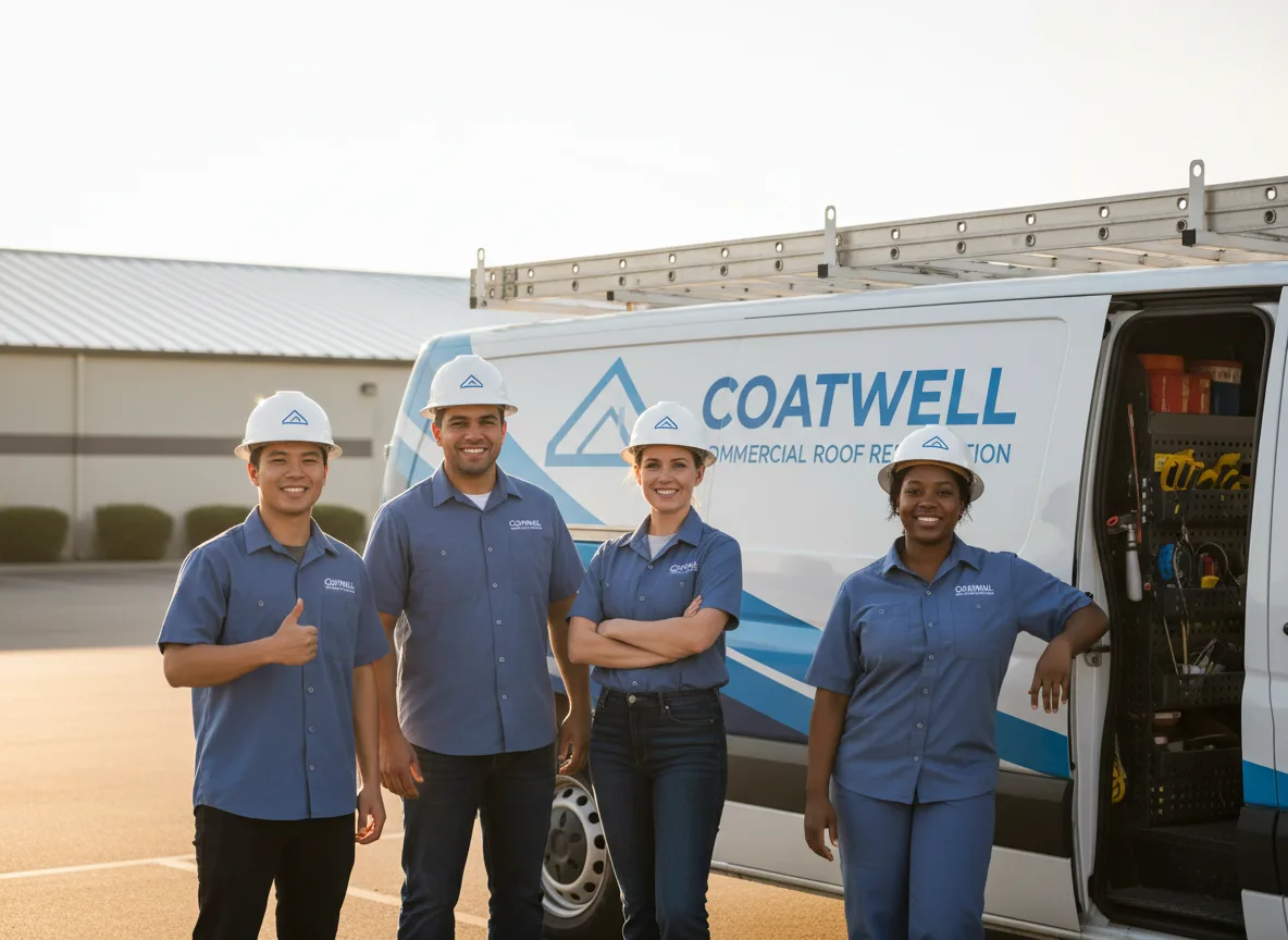 Commercial roof coating company in Woodstock, VA